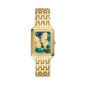 Montre Raquel à trois aiguilles et date en acier inoxydable