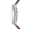 Montre Townsman 48 mm automatique en cuir marron clair