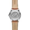 Montre Townsman 48 mm automatique en cuir marron clair