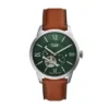 Montre Townsman automatique en cuir marron Montre Townsman automatique en cuir marron