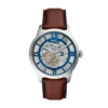 Montre Townsman automatique en cuir marron