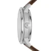 Montre Townsman automatique en cuir marron