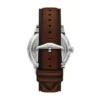 Montre Townsman automatique en cuir marron