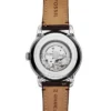 Montre Townsman automatique en cuir marron