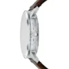 Montre Townsman automatique en cuir marron