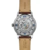 Montre Townsman automatique en cuir marron
