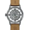 Montre Townsman automatique en cuir marron