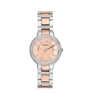 Montre Virginia en acier inoxydable bicolore