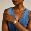 Montre Virginia en acier inoxydable rose Montre Virginia en acier inoxydable rose