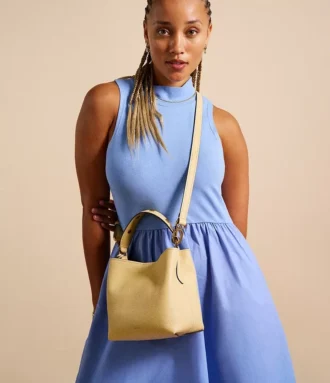 Petit sac à bandoulière en cuir Jessie