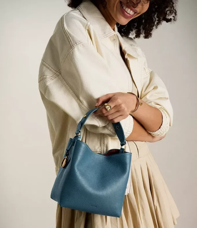 Petit sac à bandoulière en cuir Jessie