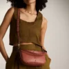 Petit sac à bandoulière en cuir Jolie