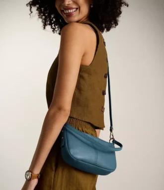 Petit sac à bandoulière en cuir Jolie