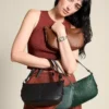Petit sac à bandoulière en cuir Jolie