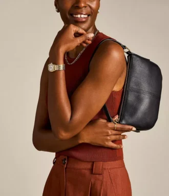 Petit sac à bandoulière en cuir Jolie
