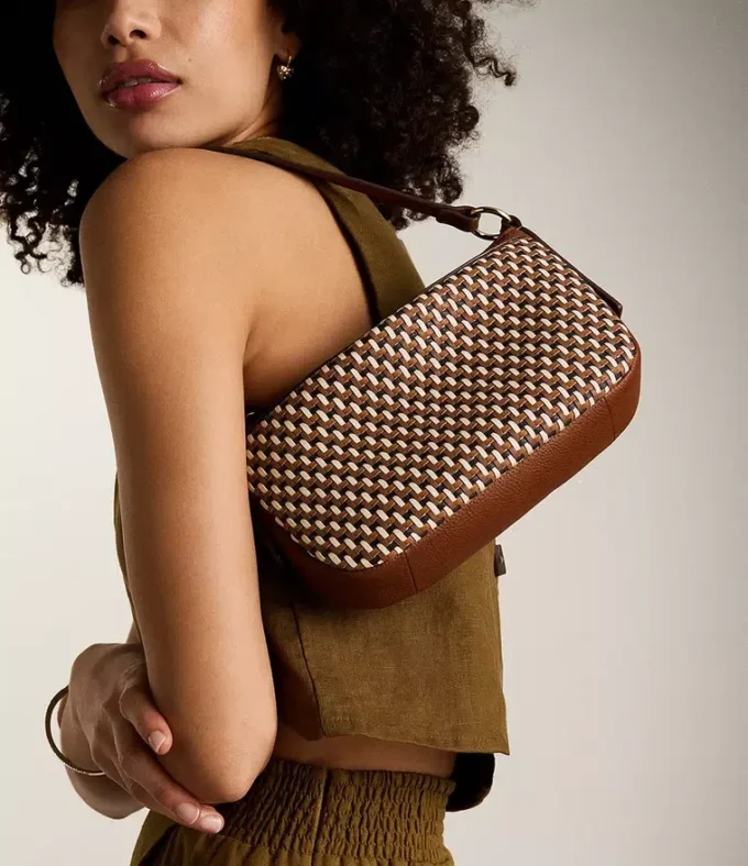 Petit sac à bandoulière en cuir Jolie