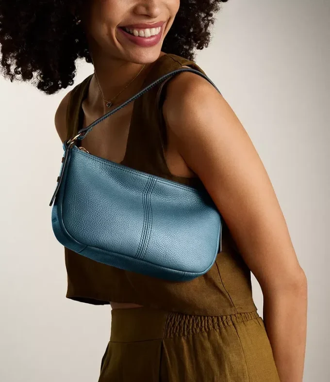 Petit sac à bandoulière en cuir Jolie