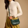 Petit sac à bandoulière en cuir Jolie