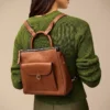 Petit sac à dos en cuir Parker Petit sac à dos en cuir Parker