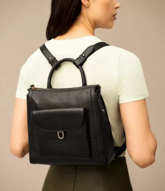 Petit sac à dos en cuir Parker