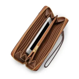 Pochette à fermeture éclair RFID Logan