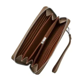Portefeuille continental à fermeture éclair Lennox
