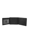 Portefeuille Ingram en cuir RFID à deux volets avec pochette pour carte d’identité Portefeuille Ingram en cuir RFID à deux volets avec pochette pour carte d’identité