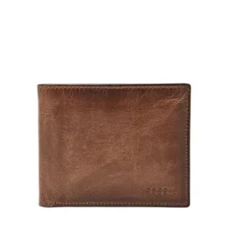 Portefeuille RFID en cuir Derrick