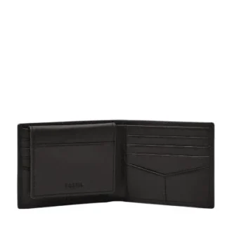 Portefeuille RFID en cuir Derrick