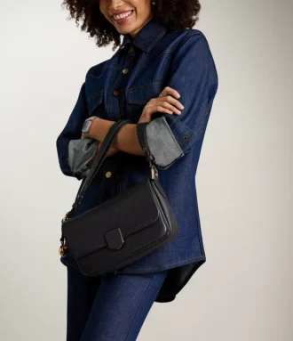 Sac à bandoulière convertible en cuir Lennox