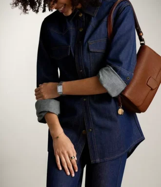 Sac à bandoulière convertible en cuir Lennox