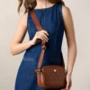 Sac à bandoulière en cuir Danni