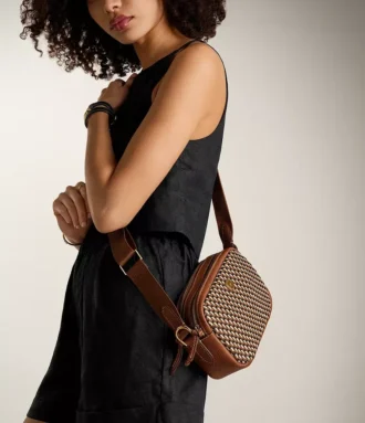 Sac à bandoulière en cuir Danni