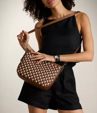 Sac à bandoulière en cuir Jolie