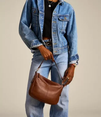 Sac à bandoulière en cuir Jolie