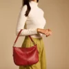 Sac à bandoulière en cuir Jolie