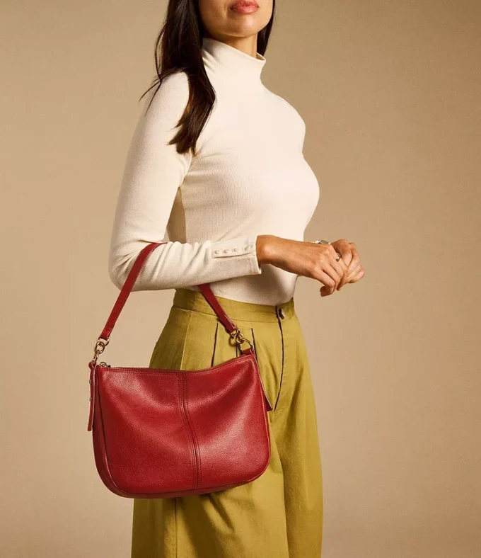 Sac à bandoulière en cuir Jolie