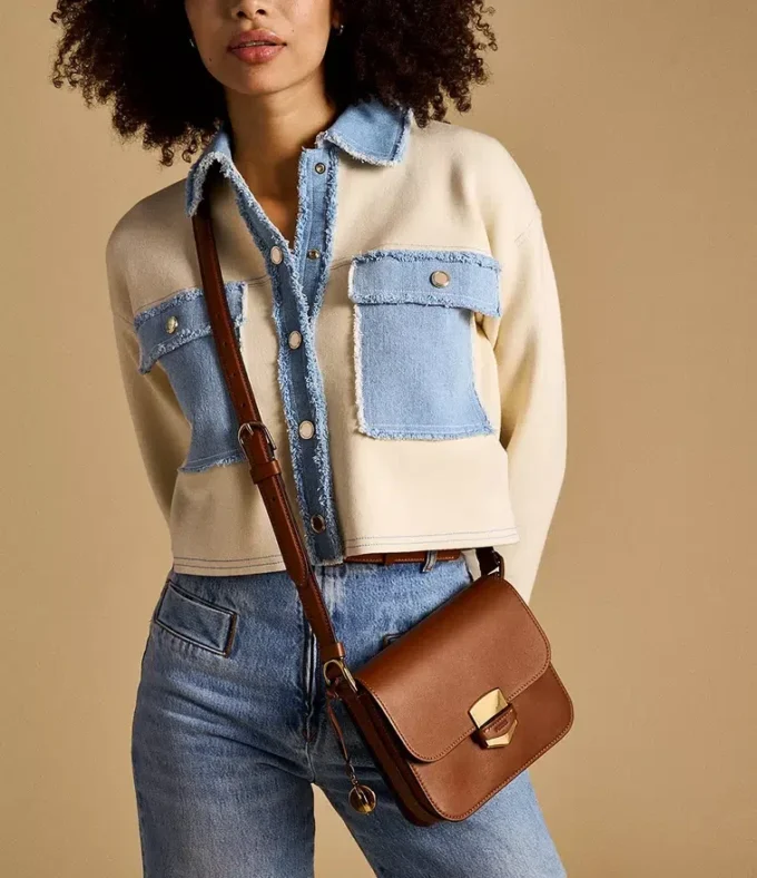Sac à bandoulière en cuir Lennox