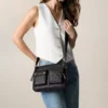 Sac à bandoulière en cuir Maysen