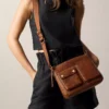 Sac à bandoulière en cuir Maysen Sac à bandoulière en cuir Maysen