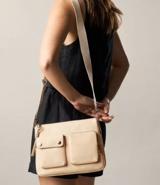 Sac à bandoulière en cuir Maysen