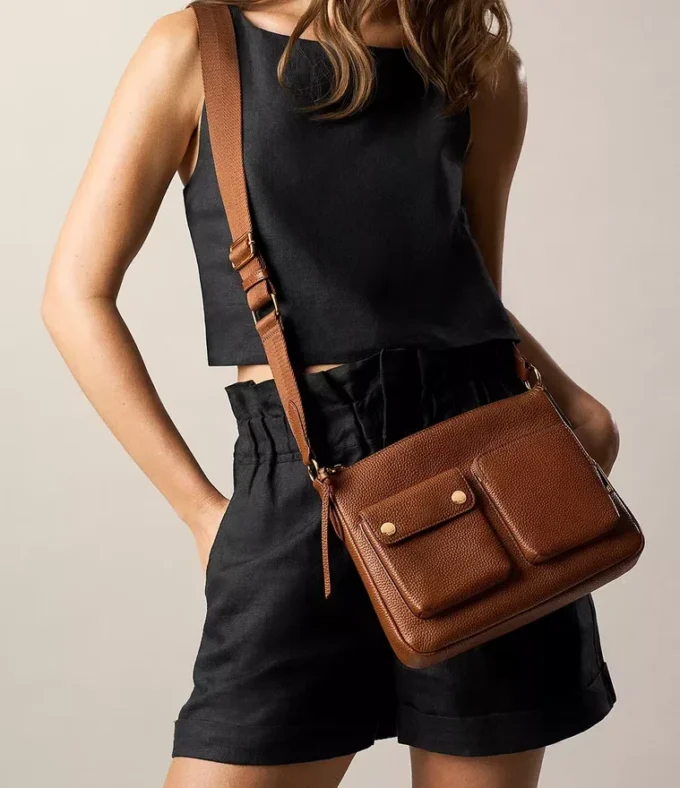 Sac à bandoulière en cuir Maysen Sac à bandoulière en cuir Maysen