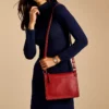 Sac à bandoulière en cuir Taryn