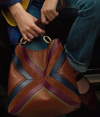 Sac à bandoulière Jessie Patchwork Bucket