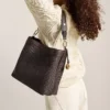 Sac à bandoulière Jessie Woven Bucket