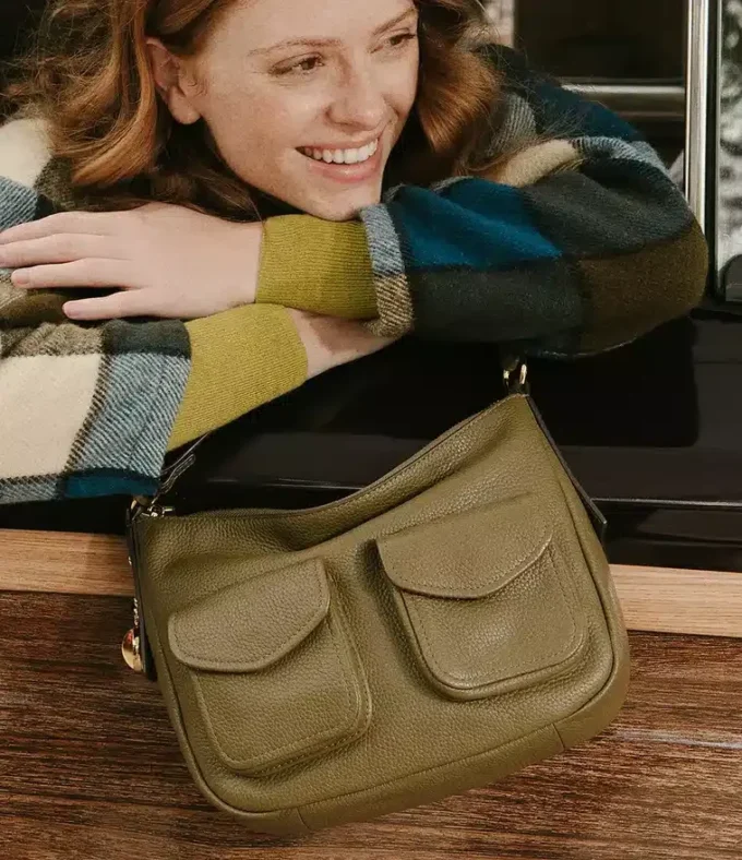 Sac à bandoulière Jolie en cuir Sac à bandoulière Jolie en cuir