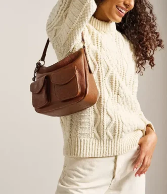 Sac à bandoulière Jolie en cuir