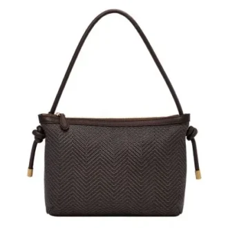 Sac à bandoulière tissé Willa