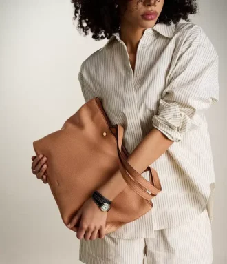 Sac cabas Jessie à fermeture éclair sur le dessus