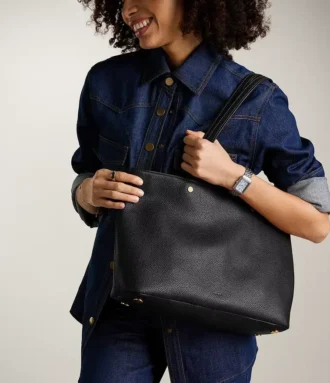 Sac cabas Jessie à fermeture éclair sur le dessus